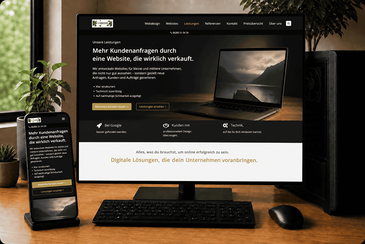 Leistungen für dich für mehr Sichtbarkeit