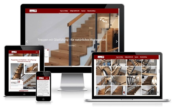 Onepager für Treppen-Schildger.de